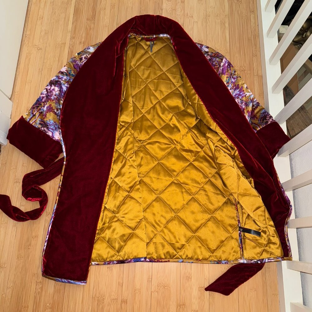 Anthropologie Quilted Robe Jacket - Picture 2 of 7